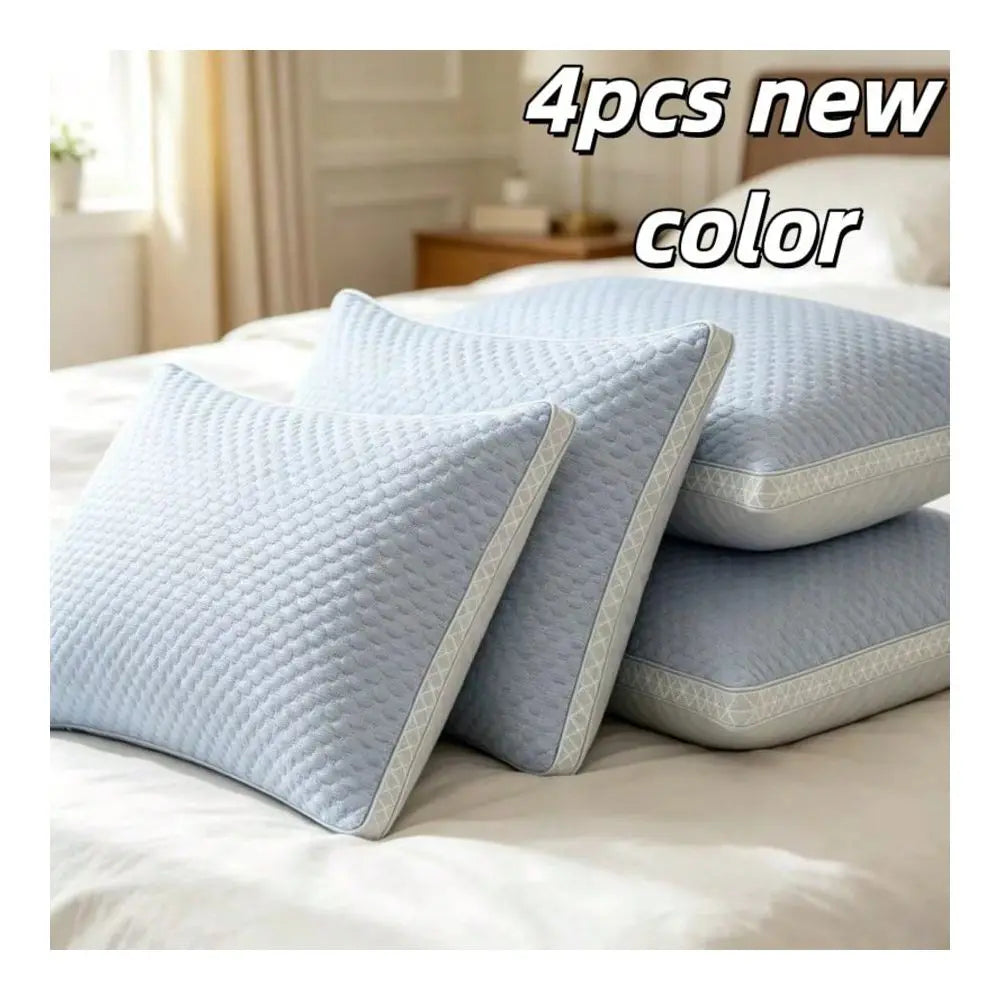 Ice Silk Cervical Massage Pillow for Sleep and Neck Support