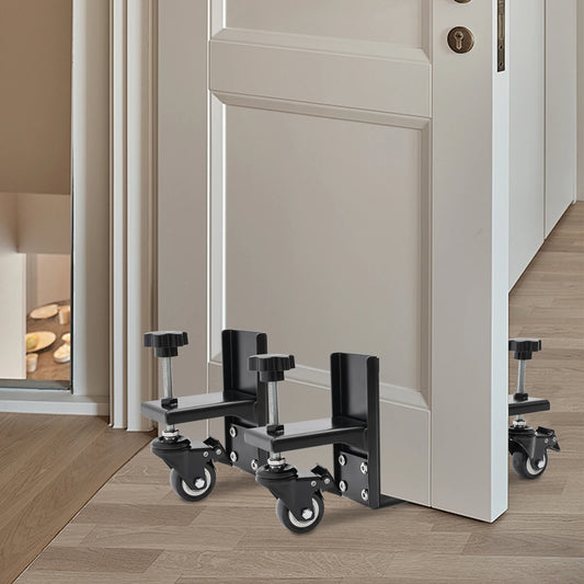 2pcs Door Installation Tools Portable Home Door Positioning fixture w/Pressure Plate Holder for Doors with  thickness of 1-2.375in