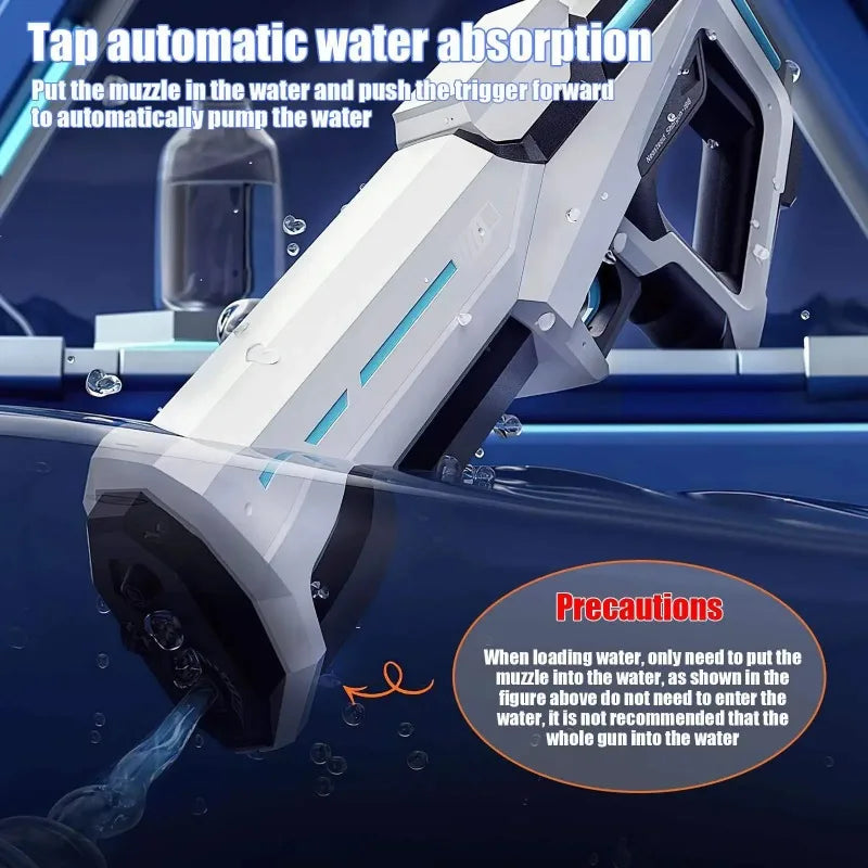 Electric Water Gun High Pressure Automatic Outdoor Beach Pool Toy