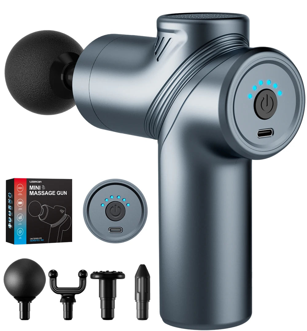 LEERCON Deep Tissue Massage Gun for Muscle Relaxation and Recovery