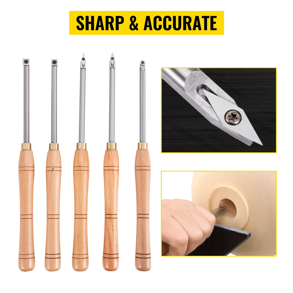 Professional Wood Carving Tools Set With Lathe Knife And Gouges