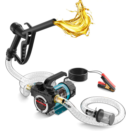 Seesii Electric Diesel Fuel Transfer Pump 12V Self Priming Kit