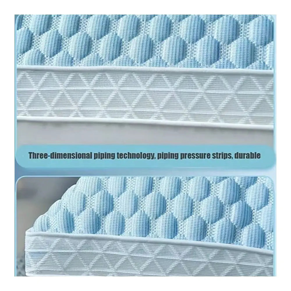 Ice Silk Cervical Massage Pillow for Sleep and Neck Support