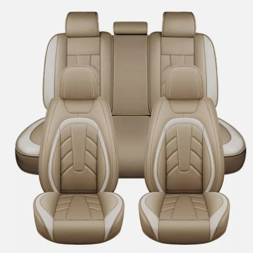 Premium Napa Leather Full Set Car Seat Covers For Toyota Vehicles