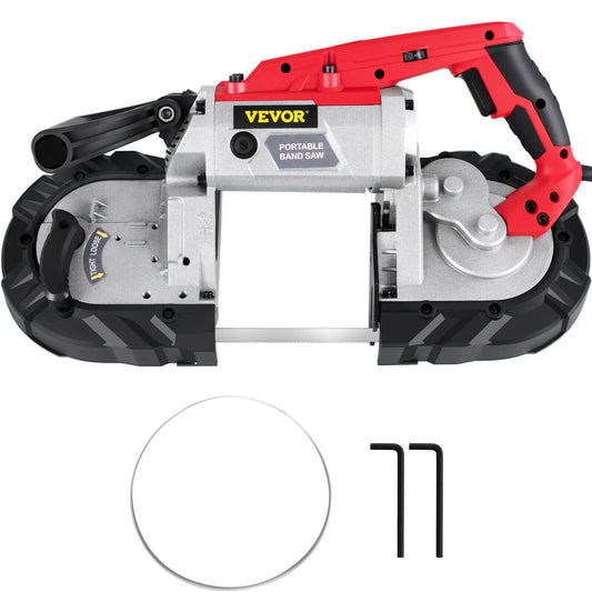 Portable Cordless Bandsaw With Variable Speed For Metal Wood