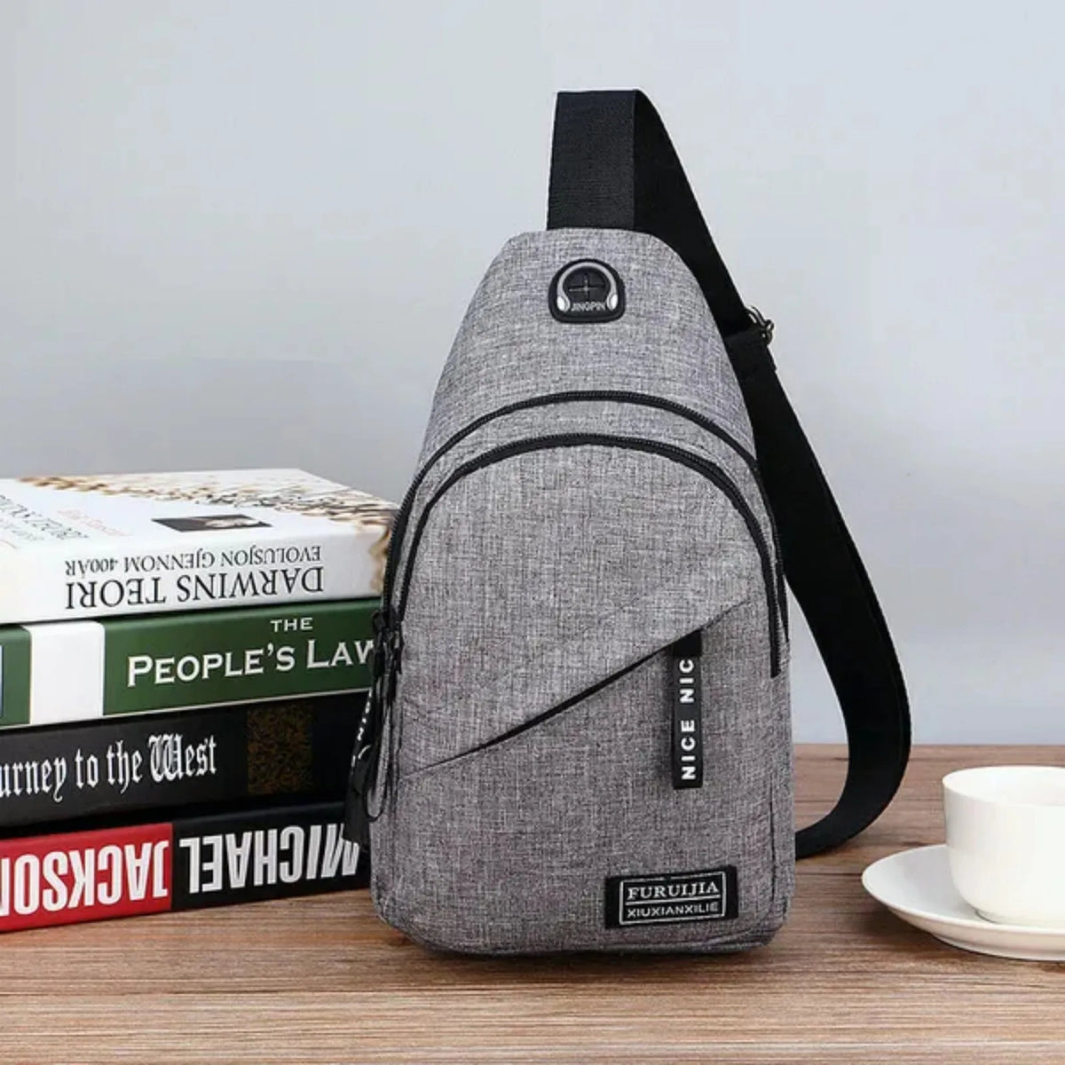 Premium Canvas Crossbody Sling Bag for Travel and Adventures