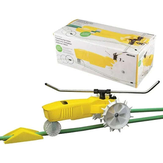 Automatic Traveling Water Sprinkler For Lawn And Garden Irrigation