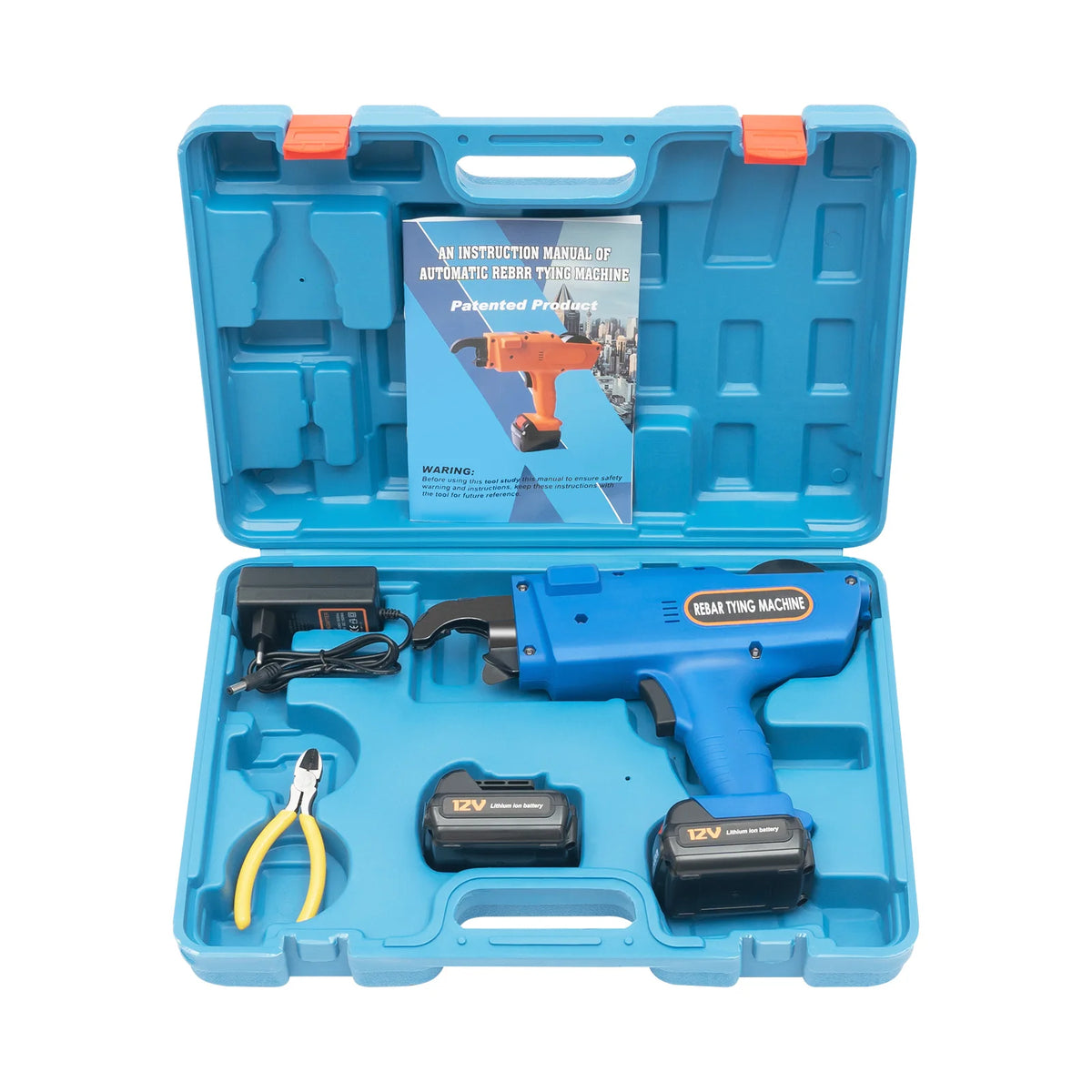 Automatic Rebar Tier Binding Machine 12V Handheld Electric Tying Tool