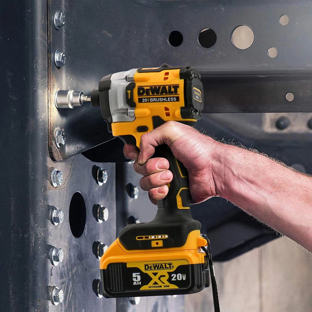 Dewalt DCF860 Cordless Brushless Impact Driver 20V 282Nm Lightweight
