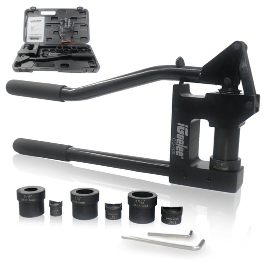 IGeelee CC-100 Steel Stud Puncher Set For Metal Sheets