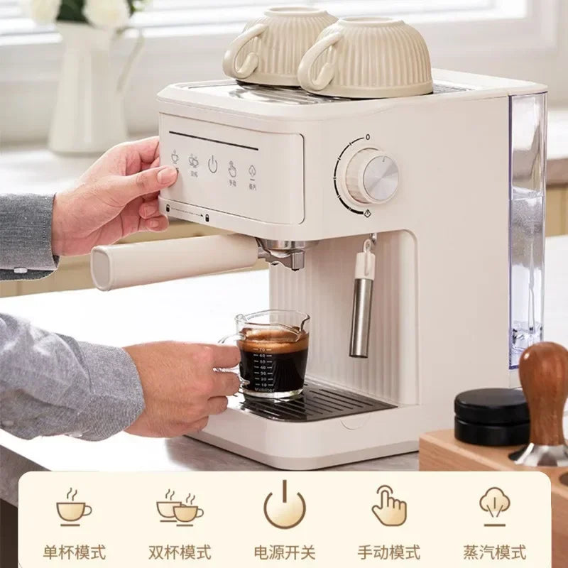 Balashov 20 Bar Electric Espresso Maker With Milk Frother