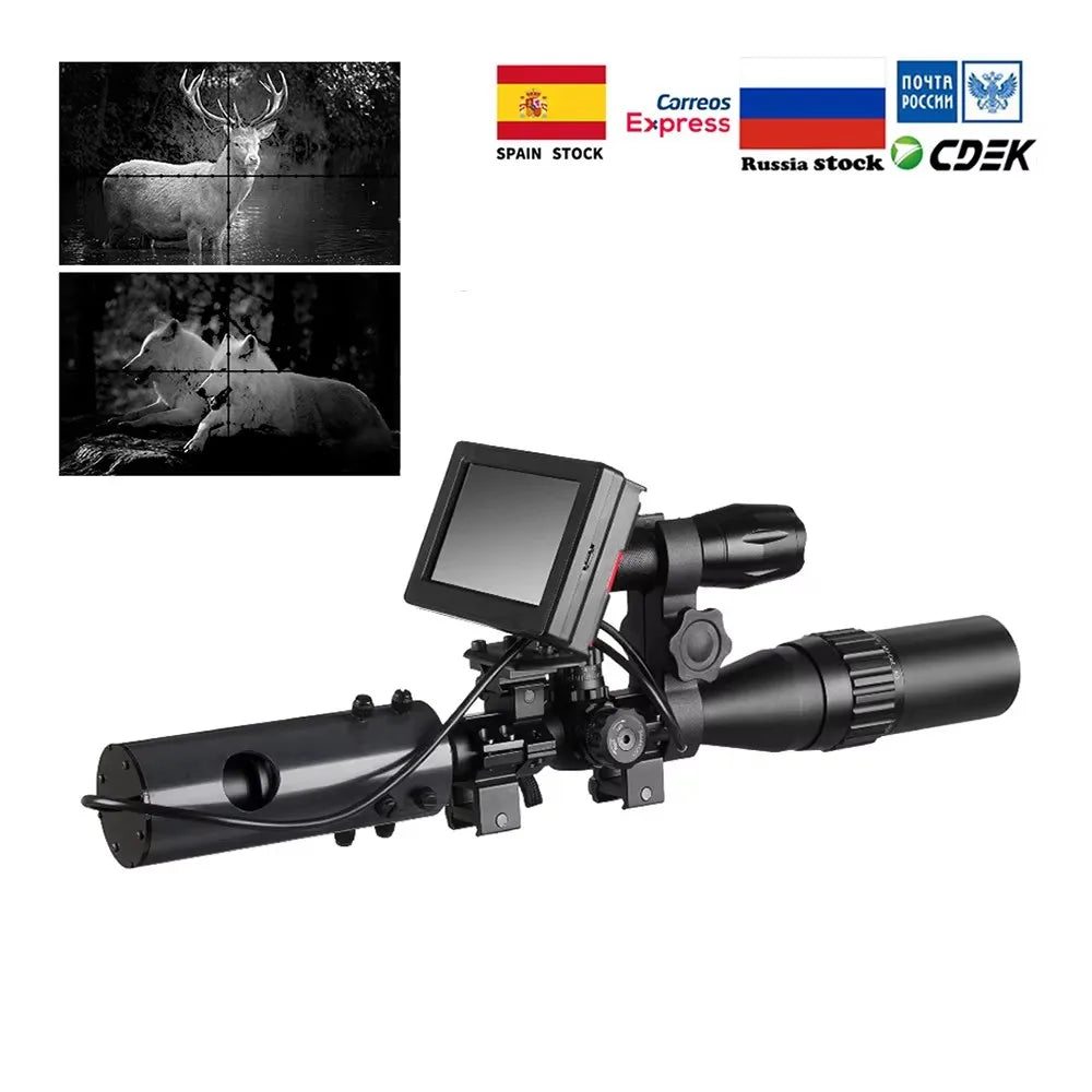 Fire Wolf Rifle Scope With 850nm Infrared Night Vision