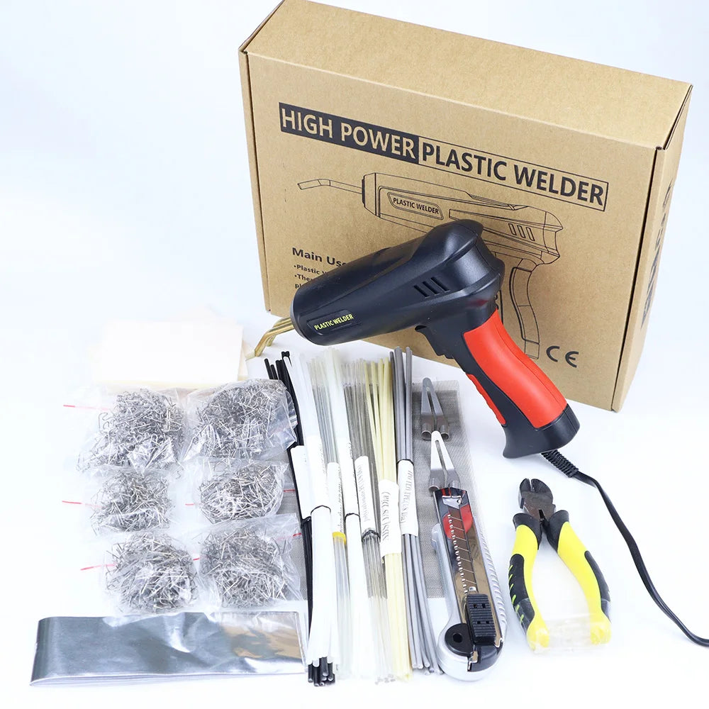 Plastic Welder 2in1 Repair Kit With Hot Staples