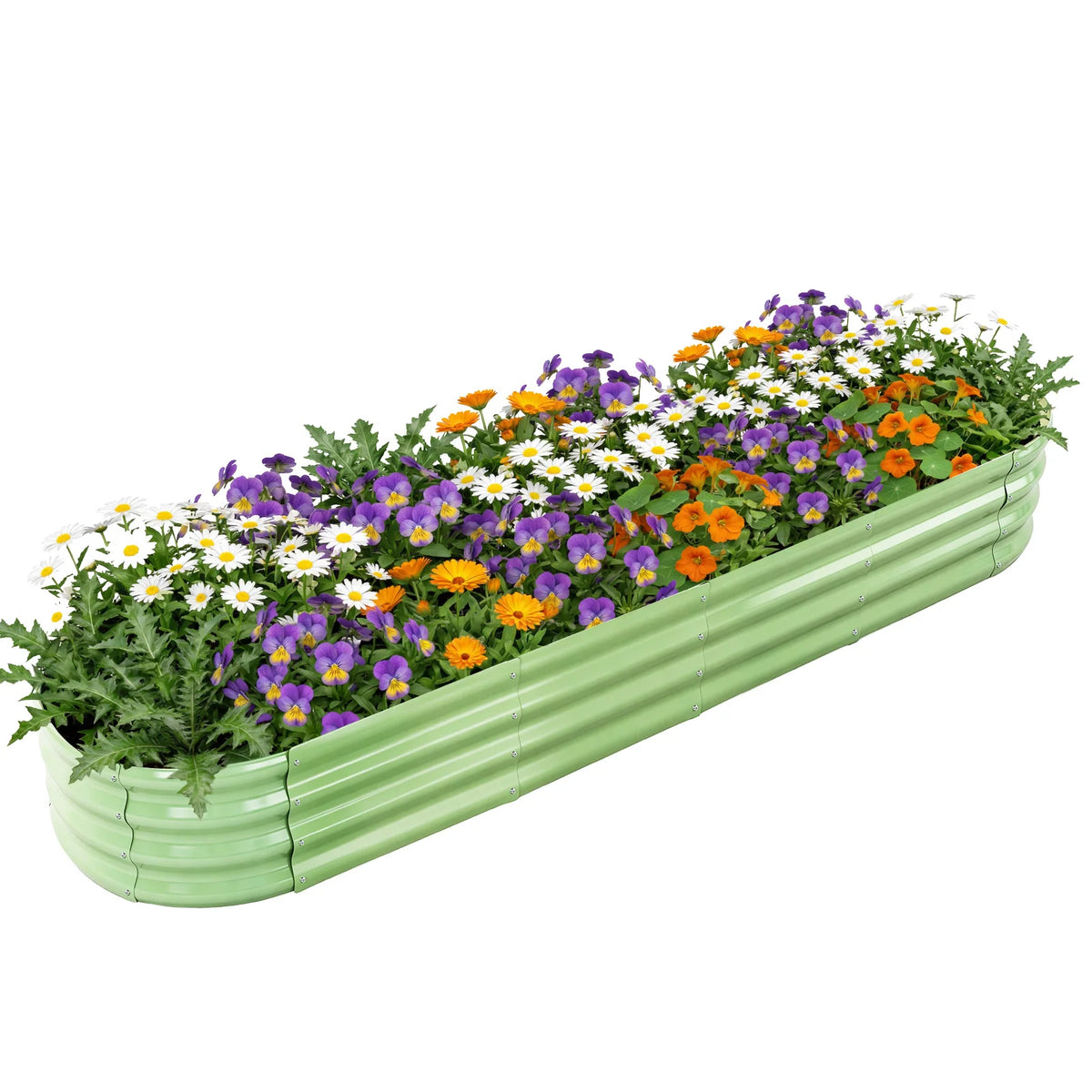 Premium Galvanized Metal Raised Garden Bed For Outdoor Plants