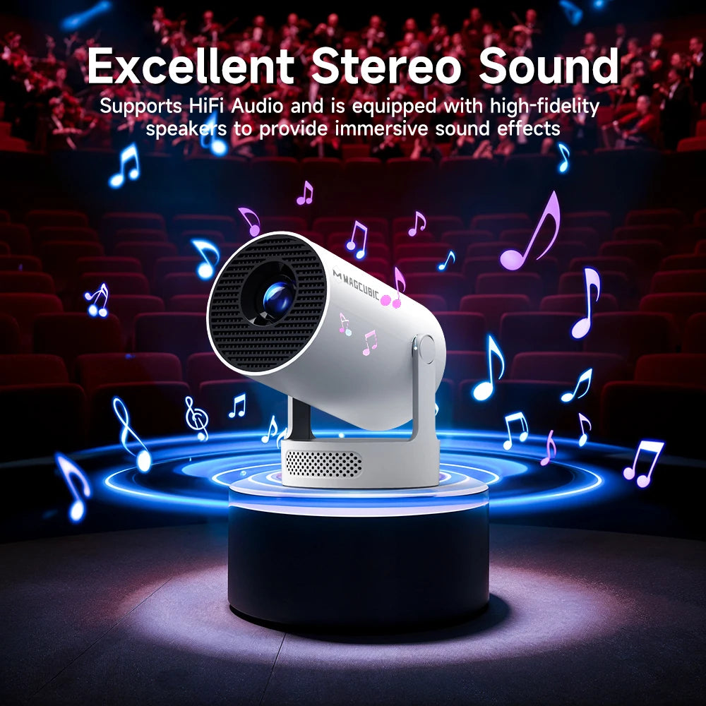 Magcubic Hy300 Pro Plus Portable 8K Android 14 Projector