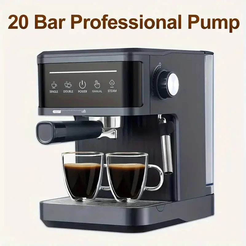 Balashov 20 Bar Electric Espresso Maker With Milk Frother