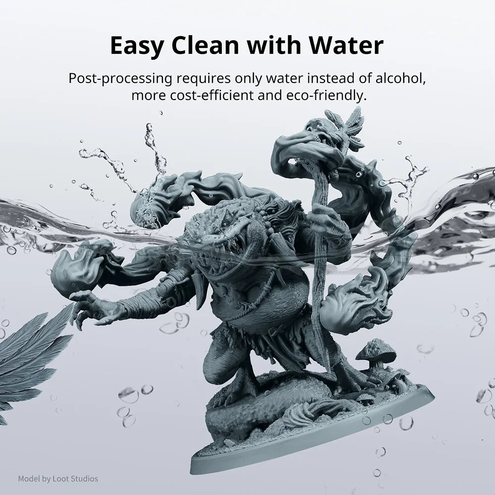 AnyCubic Water Washable 405nm UV Resin For 3D Printers