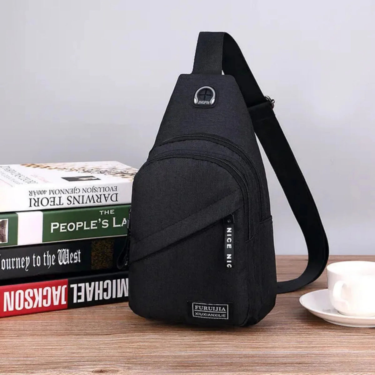 Premium Canvas Crossbody Sling Bag for Travel and Adventures