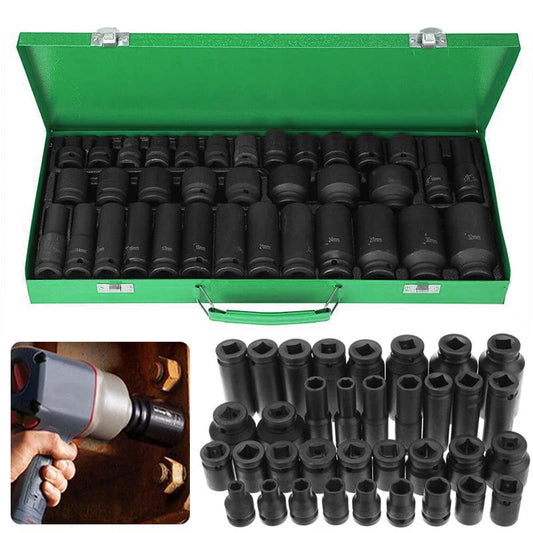 35pcs Professional Heavy Duty Pneumatic Tool Kit With Air Gun