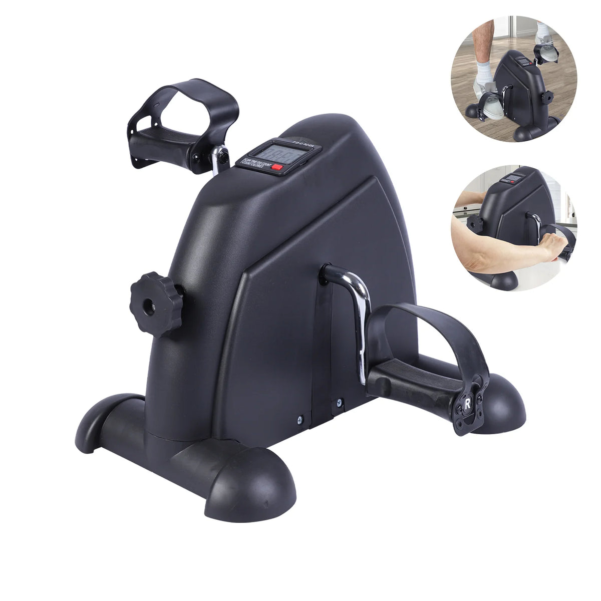 Mini Under Desk Pedal Exerciser Bike With Digital LCD Display