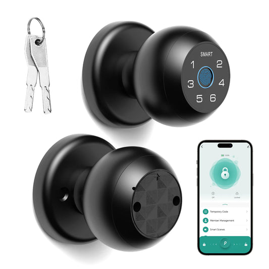 Viladepot Bluetooth Smart Door Lock Fingerprint Keypad App Control
