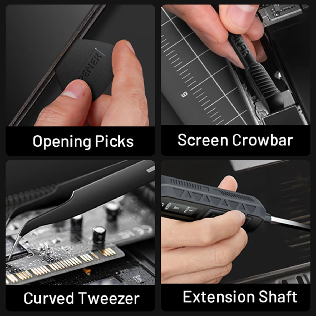JAKEMY 180In1 Precision Screwdriver Set With Magnetic Bits Electric Or Manual