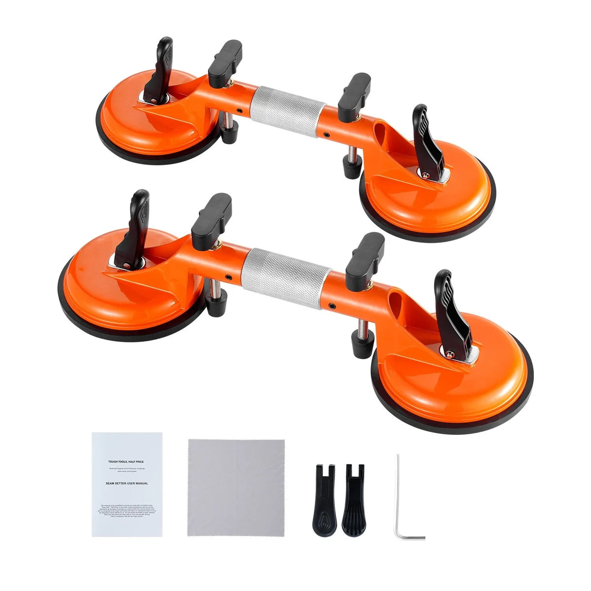 SucceBuy Stone Seam Joiner Two Pack Seam Setter With Vacuum Cups Tile