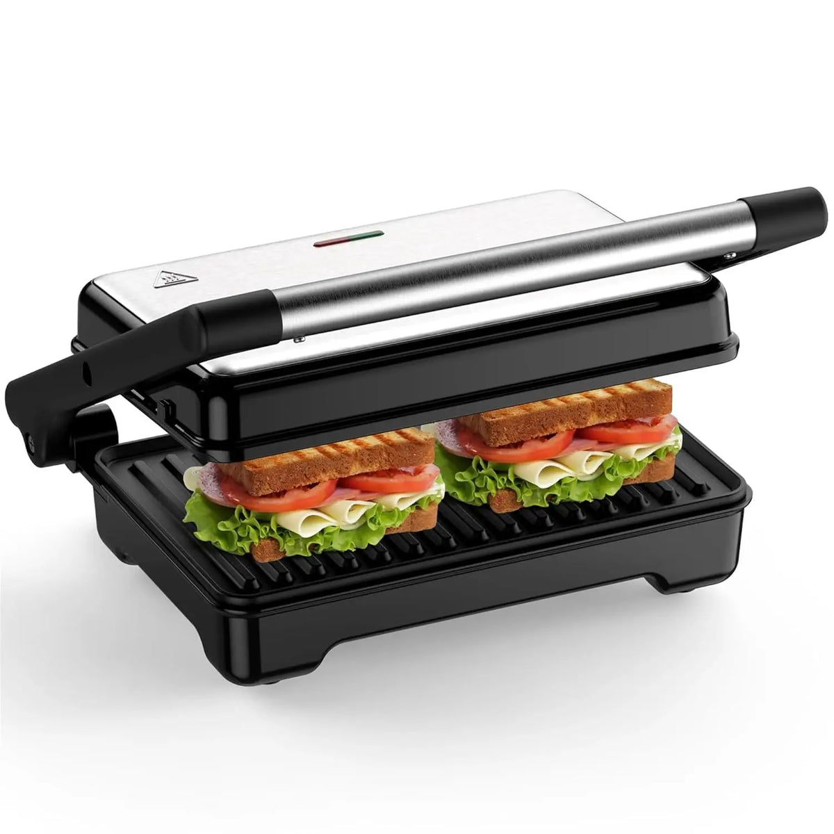 Yashe 1200w Panini Grill Press And Sandwich Maker