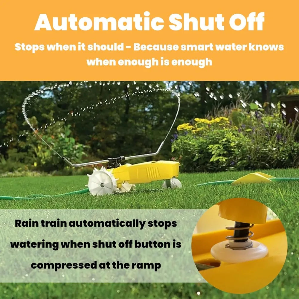 Automatic Traveling Water Sprinkler For Lawn And Garden Irrigation